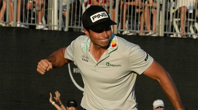 Hovland edges Scheffler at Hero World Challenge