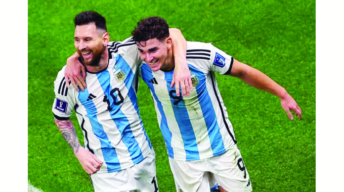 MESSI INSPIRES ARGENTINA
