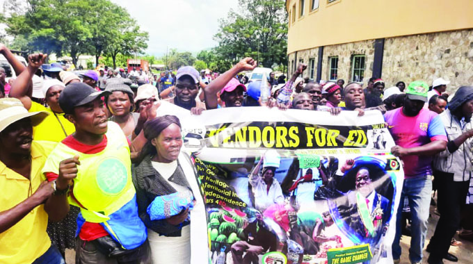 Vendors for ED launch Manicaland Chapter