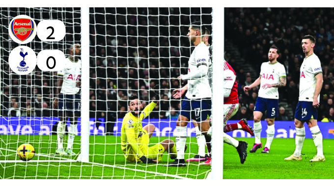 Arsenal demolish Tottenham