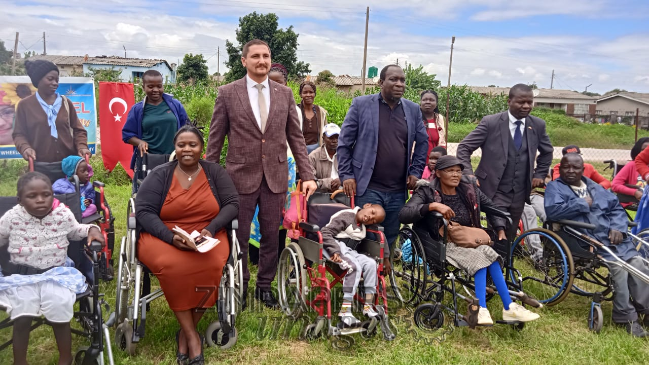 Turkish embassy donates 30 wheelchairs in Marondera