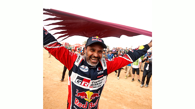Al-Attiyah wins fifth Dakar Rally drivers’ title