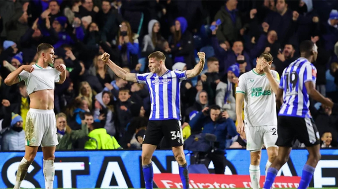 Newcastle sent crashing out of FA Cup