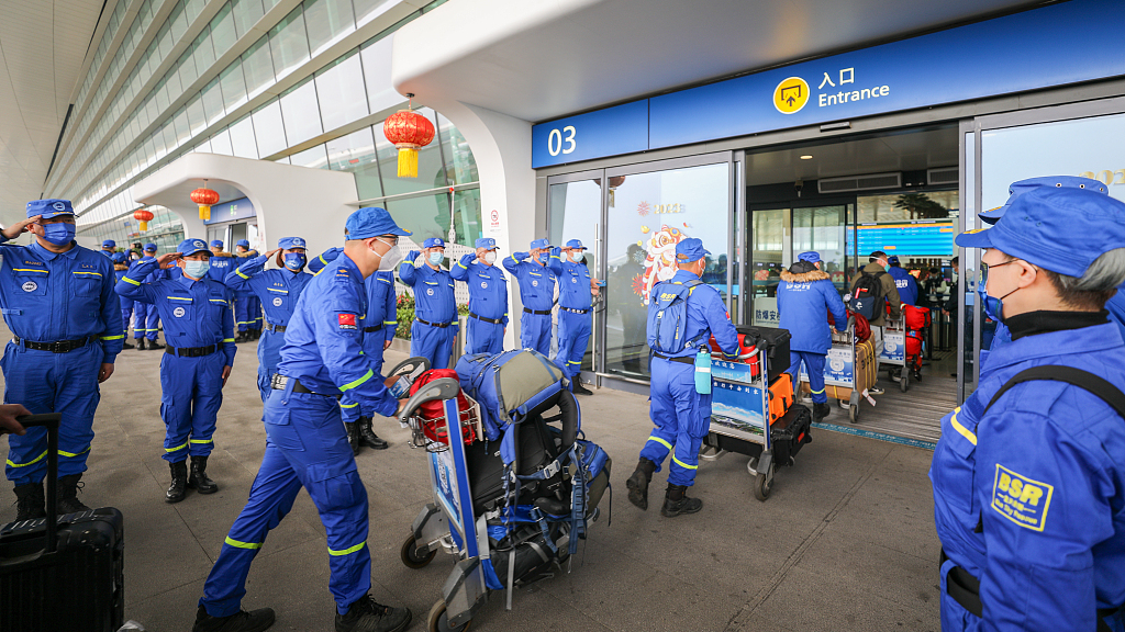 Chinese rescue teams race to offer help in quake-hit Türkiye