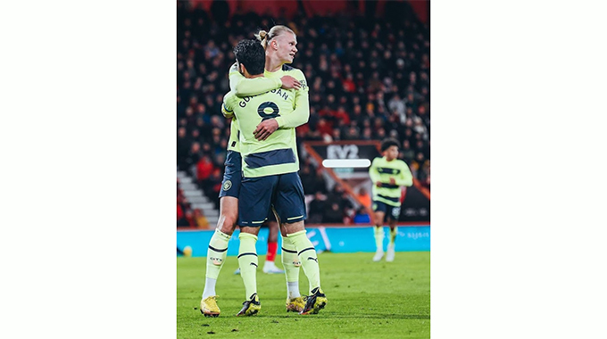 Man City send message but Arsenal in control