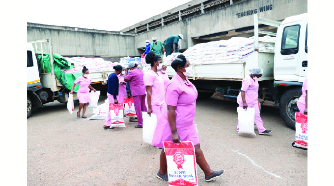 First Lady donates to major referral hospitals in Harare, Bulawayo