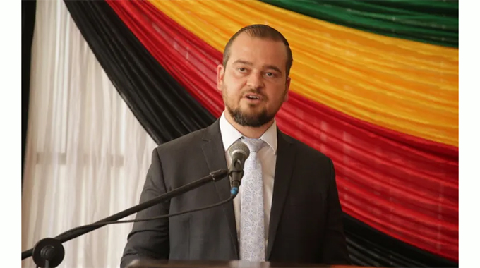 Lands, Agriculture, Fisheries, Water and Rural Development Deputy Minister Vangelis Haritatos