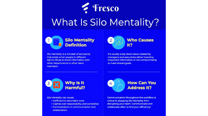 Breaking silo mentality in the workplace