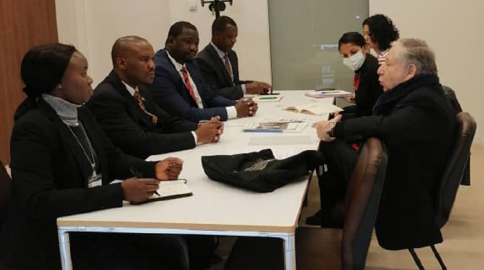 Mhona meets UN special envoy
