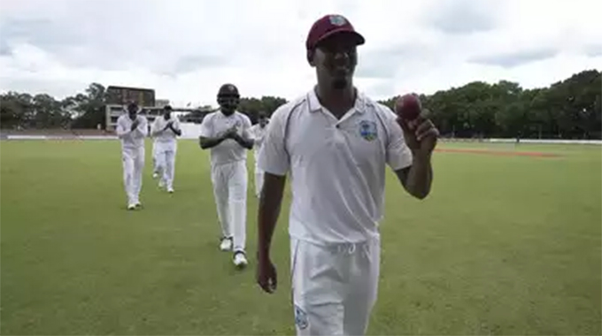 Windies thump Zim to claim Test series