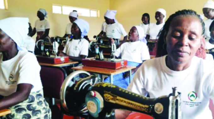 First Lady launches sewing club in UMP. . . programme to be replicated across Zim