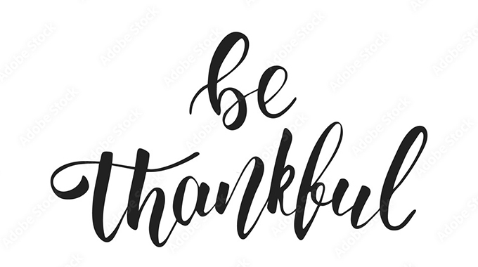 Be thankful for easier options