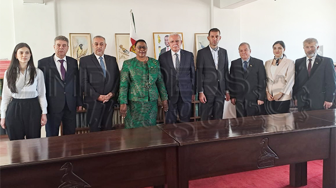 Palestinian Minister meets Senate President