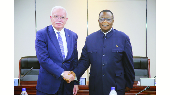 Palestine’s top diplomat stands with Zim