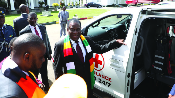 Diaspora heeding President’s call . . . as SA-based Zim man donates ambulances, bicycles to community