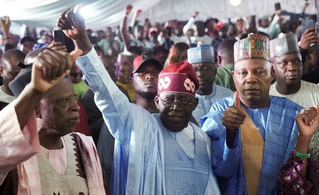 Tinubu declared winner of Nigerian election