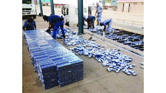 R1,4m cigarettes intercepted as crackdown on smuggling intensifies