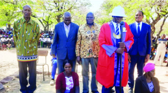 Grey Muleya installed chief Binga