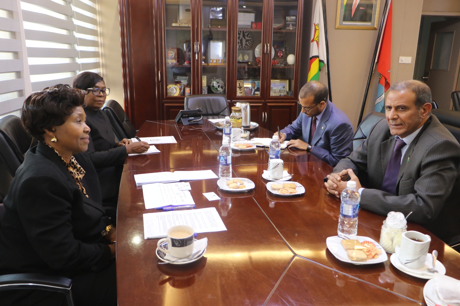 Minister Muchinguri meets four ambassador designates