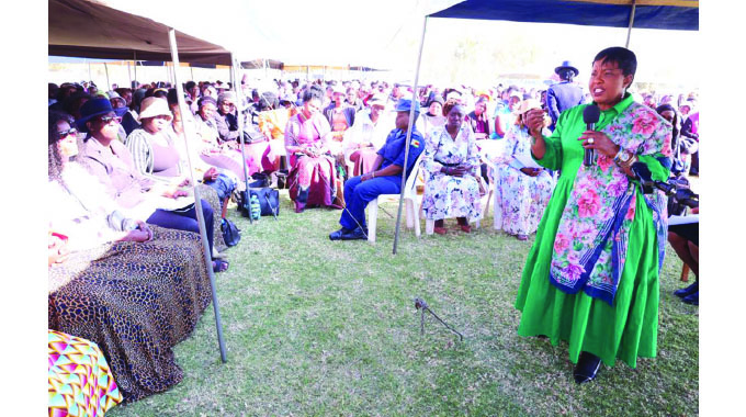 First Lady empowers couples in Matabeleland