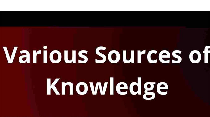 Two indispensable sources of knowledge