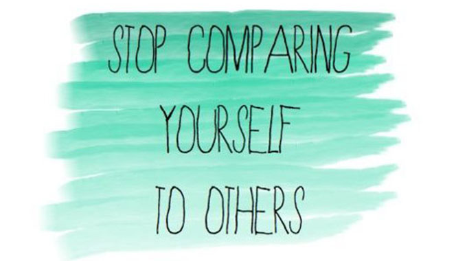 Embrace your own journey, stop comparing yourself