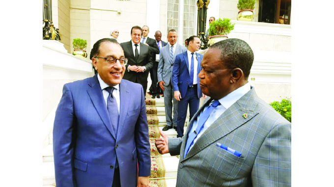 Zim, Egypt step up economic diplomacy