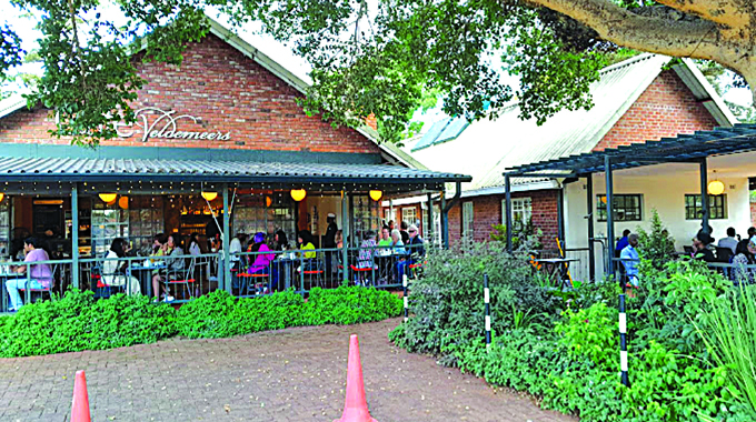 Suburban dining in Harare with a Belgian touch