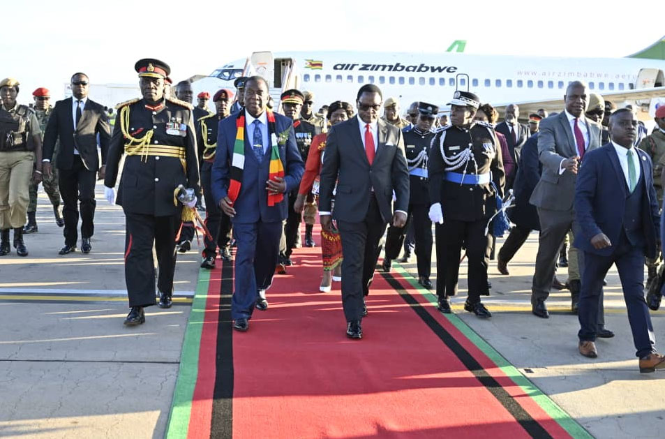 President in Malawi on 3 day State visit