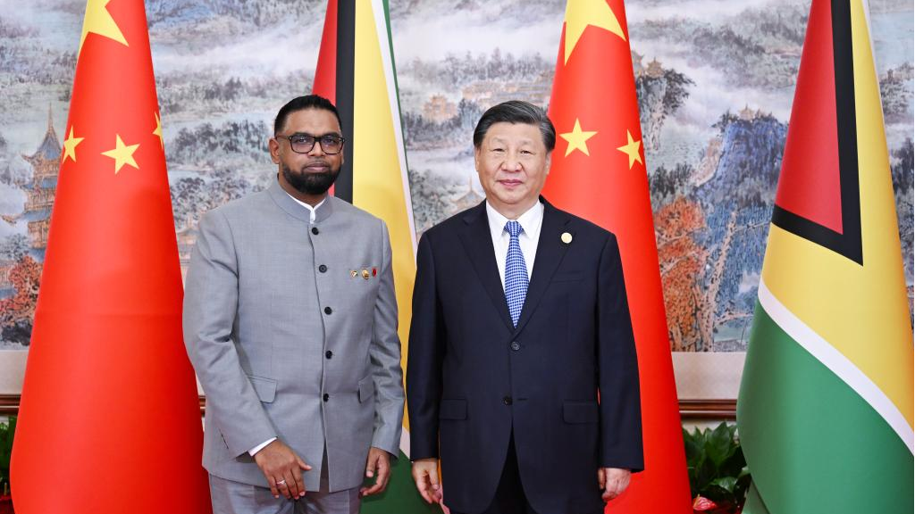China-Guyana joint statement stresses cooperation in various fields