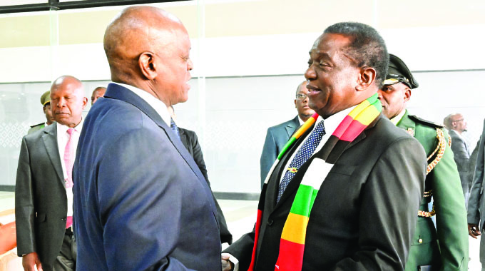 Global capital safe in Zim: President