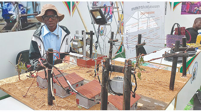 Visually-impaired man develops electricity model
