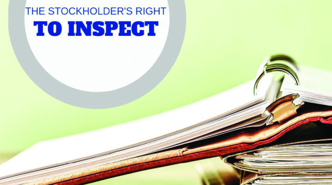Inspection and use of copy company documents