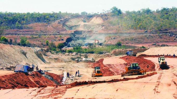 Kunzvi Dam construction progressing well