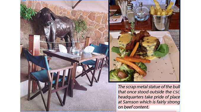 Samson calls again to beef up dining out