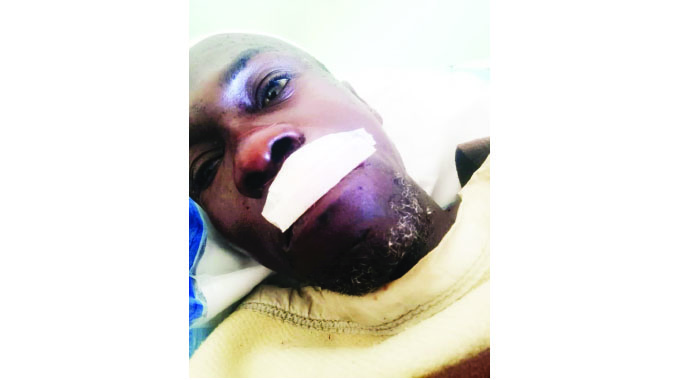 District chair attacked