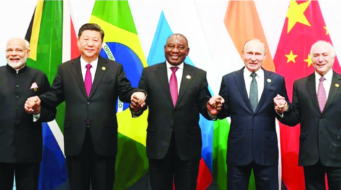 BRICS nations to blunt Western dominance