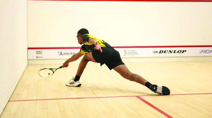 Talented young squash player makes waves