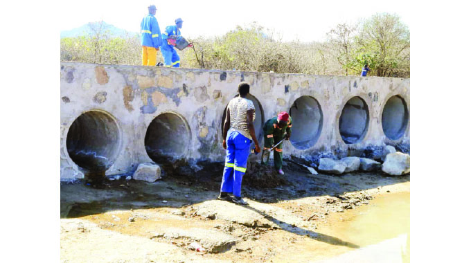 Dombwe Bridge almost complete