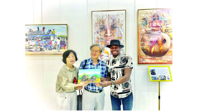 Zenda exhibits in South Korea