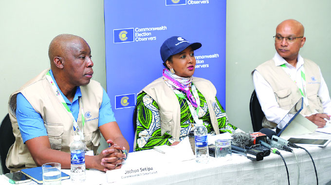 Sadc, C’Wealth teams commend election environment, pledge not to interfere
