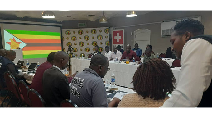 Elections reporting workshop underway