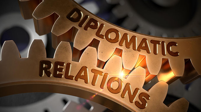 EDITORIAL COMMENT: Work towards improved diplomatic relations on course