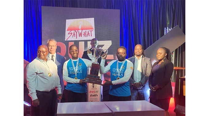 UZ wins SayWhat quiz competition