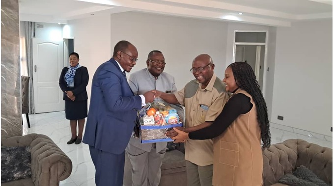 VP Mohadi visits Ambassador Mathema