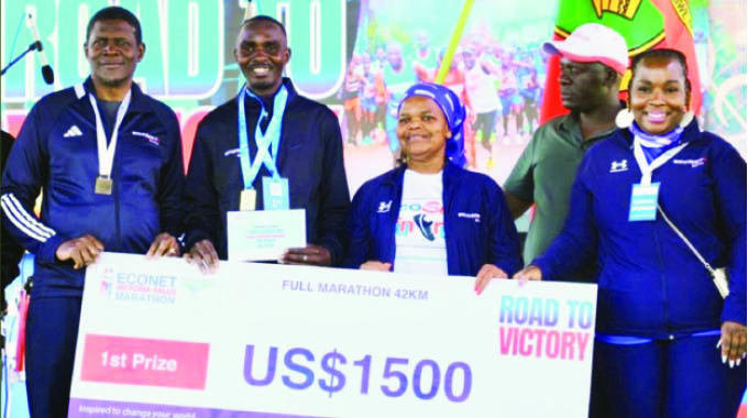 Zimuto, Mpofu win Econet Vic Falls marathon