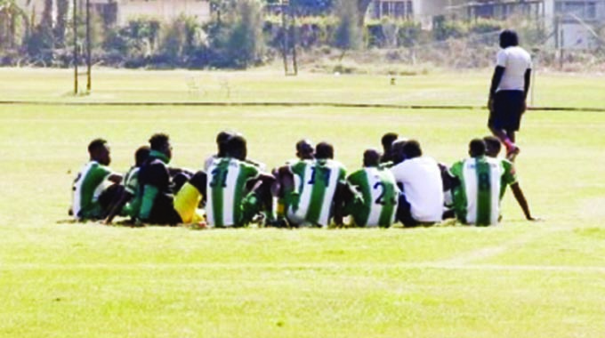 HARARE IS STILL BURNING . . . Dynamos, CAPS Utd players continue sit-in