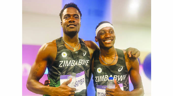 Tapiwanashe Makarawu (Right) and Makanakaishe Charamba