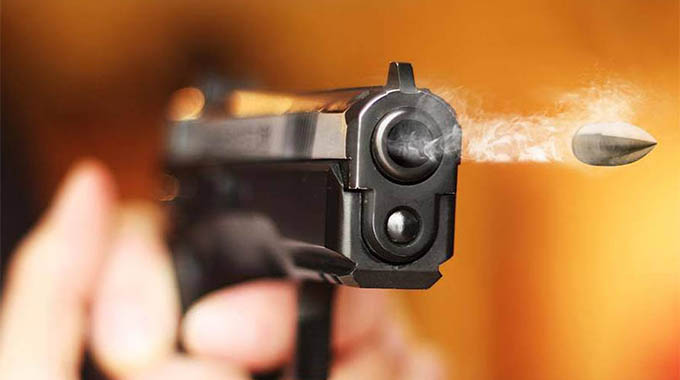 Man shoots wife, kills self in presence of kids