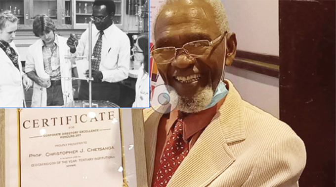 Prof Chetsanga: Tour de force in scientific research